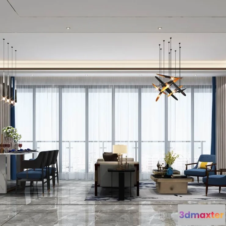 1165400 - LIVING ROOM - MODERN STYLE - 613