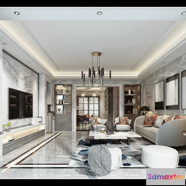 1165426 - LIVING ROOM - MODERN STYLE - 626