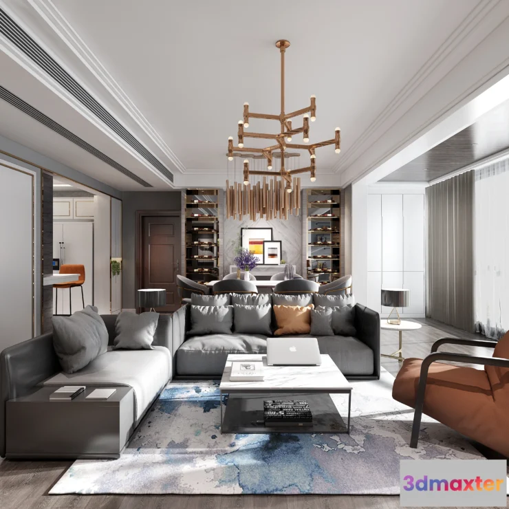 1165460 - LIVING ROOM - MODERN STYLE - 643