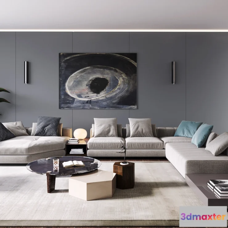 1165468 - LIVING ROOM - MODERN STYLE - 647
