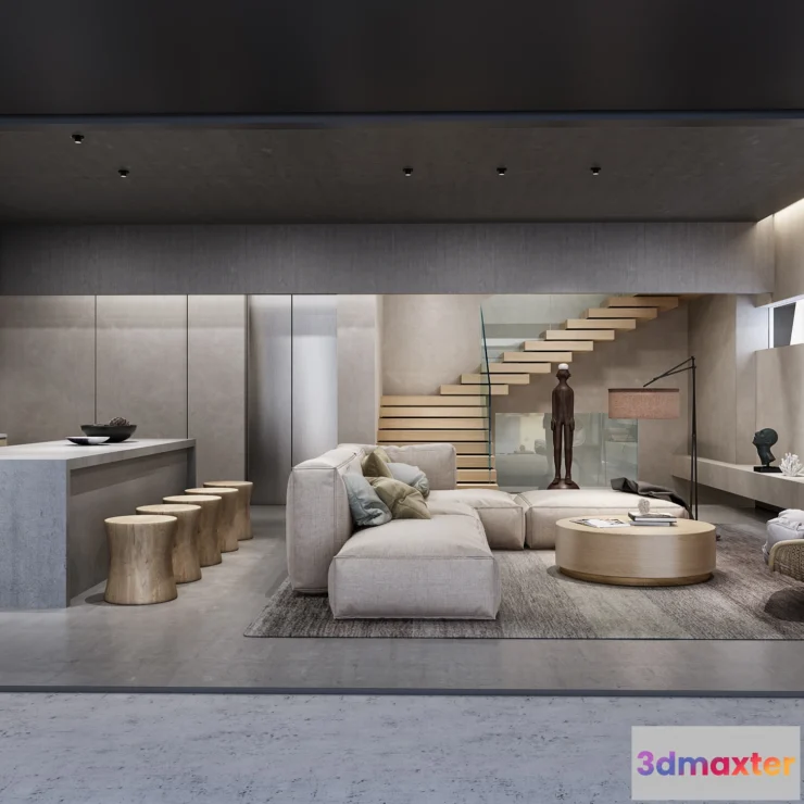 1165574 - LIVING ROOM - MODERN STYLE - 700