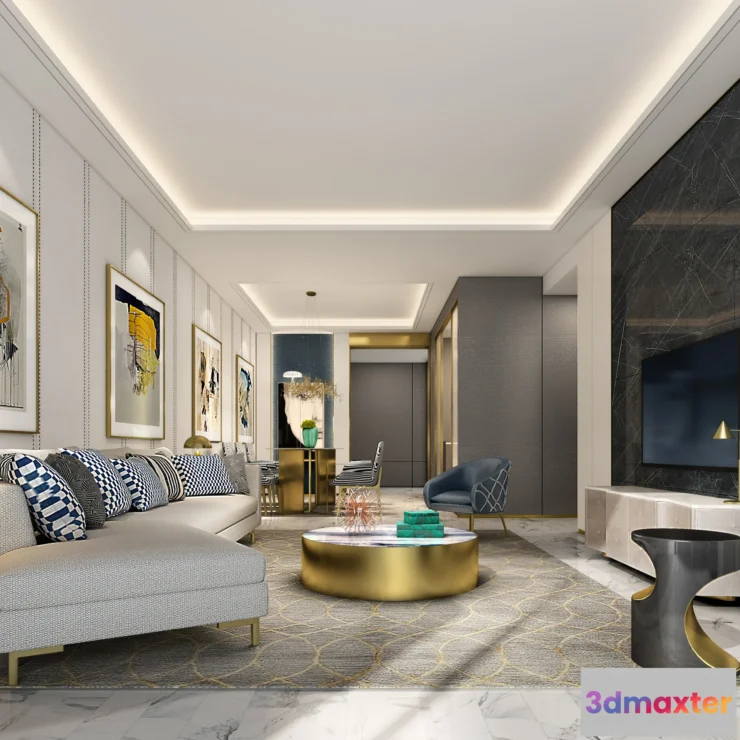 1165578 - LIVING ROOM - MODERN STYLE - 702