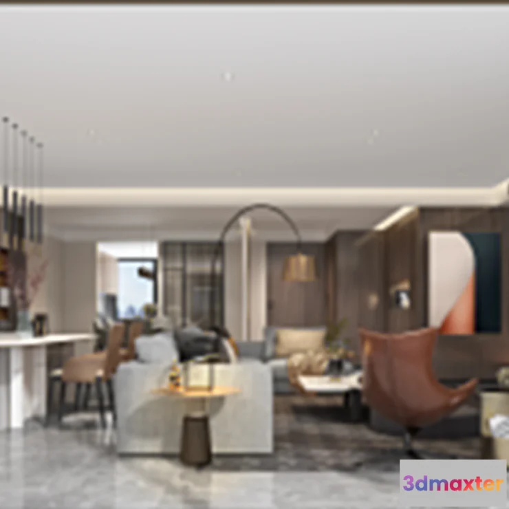 1165602 - LIVING ROOM - MODERN STYLE - 714