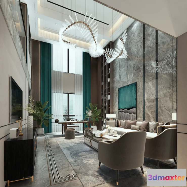 1165610 - LIVING ROOM - MODERN STYLE - 718