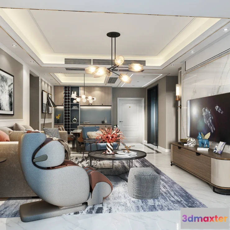 1165622 - LIVING ROOM - MODERN STYLE - 724