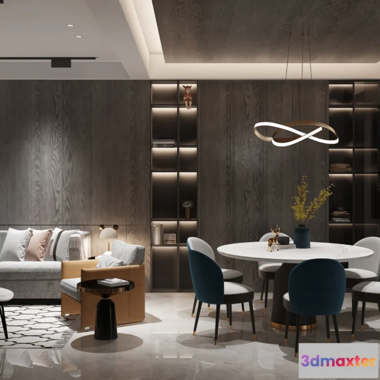 1165662 - LIVING ROOM - MODERN STYLE - 744