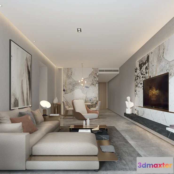 1165668 - LIVING ROOM - MODERN STYLE - 747