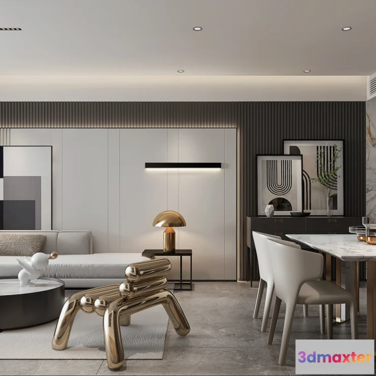 1165700 - LIVING ROOM - MODERN STYLE - 763