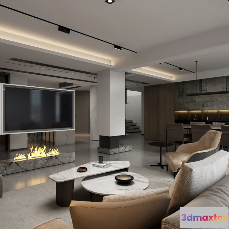 1165738 - LIVING ROOM - MODERN STYLE - 782