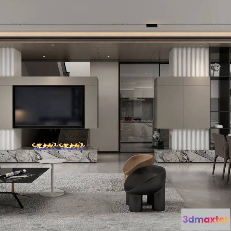 1165774 - LIVING ROOM - MODERN STYLE - 800