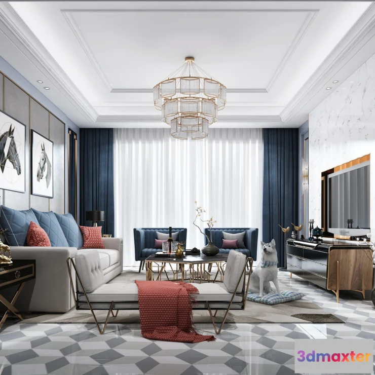 1167920 - LIVING ROOM - EUROPEAN STYLE - 1867