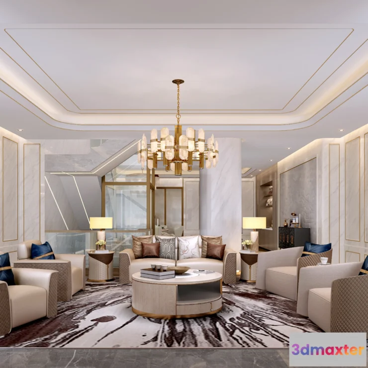 1167936 - LIVING ROOM - EUROPEAN STYLE - 1875