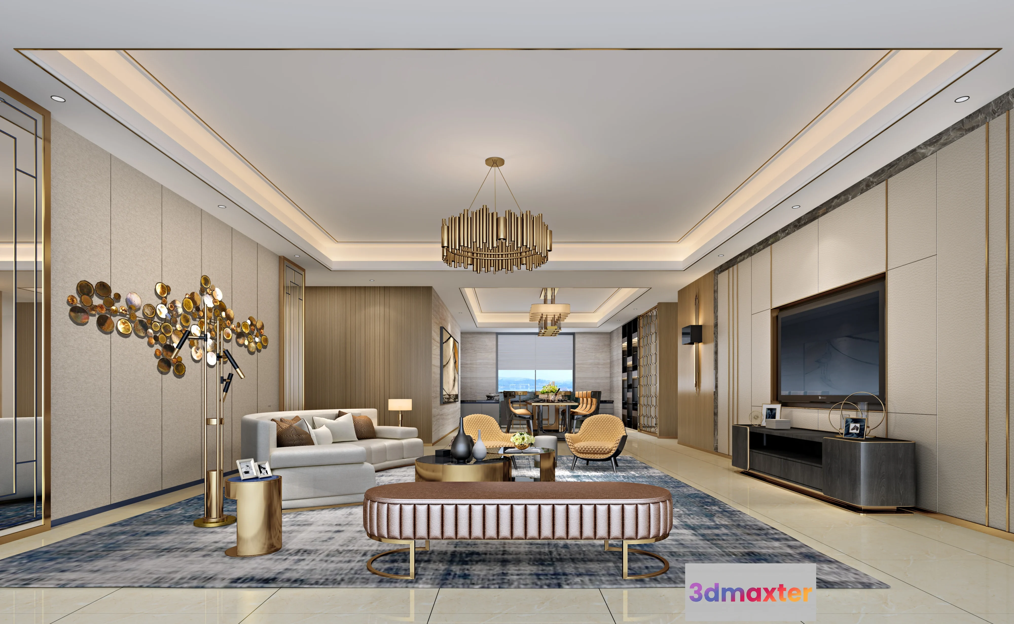 1167946 - LIVING ROOM - EUROPEAN STYLE - 1880