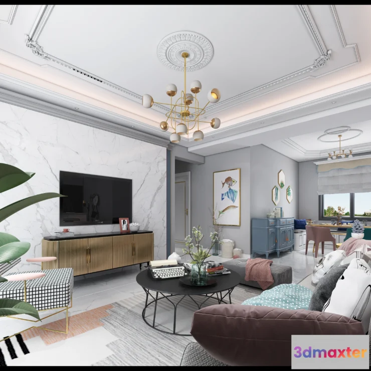 1167996 - LIVING ROOM - EUROPEAN STYLE - 1905