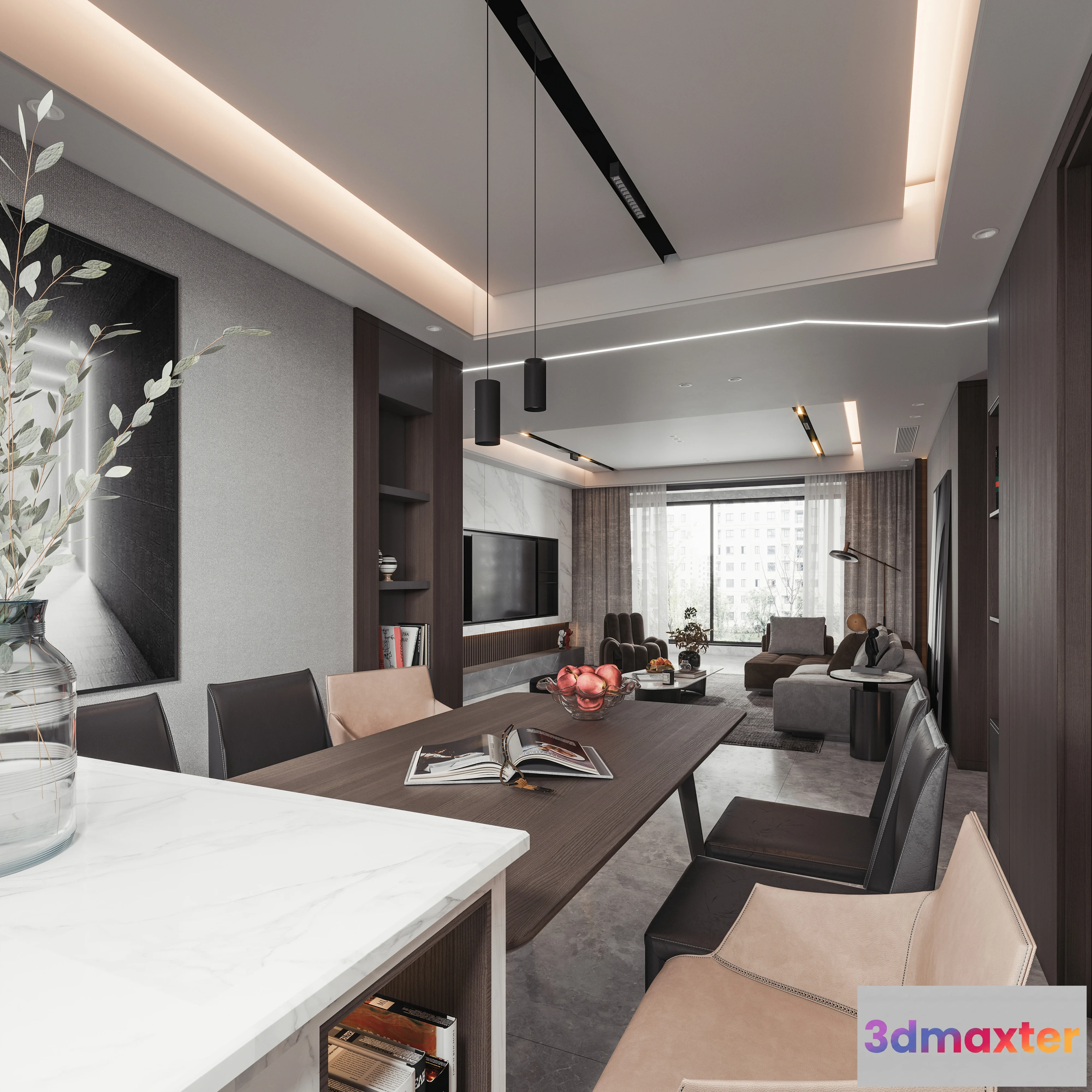 1170368 - CORONA SCENES - LIVING ROOM - 3091