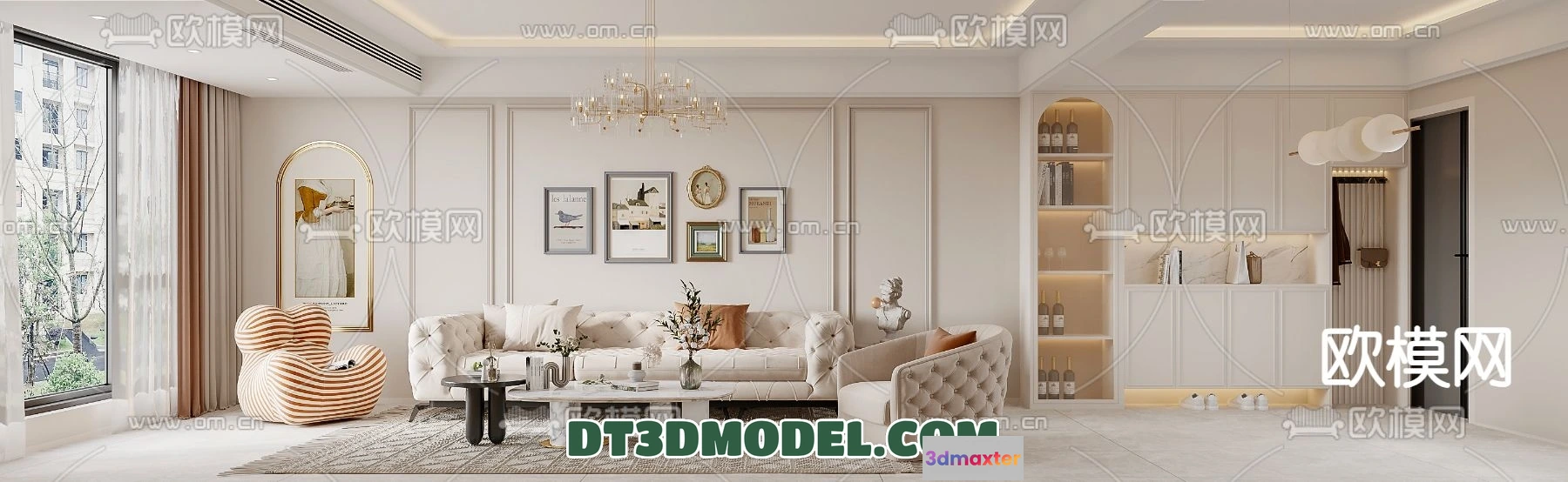 1176604 - LIVING ROOM - EUROPEAN STYLE - 6203