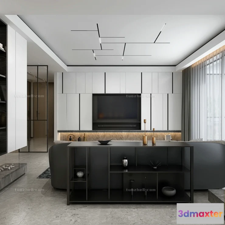 1209598 - Extension Interior - LINGVING ROOM - MODERN STYLES - 006