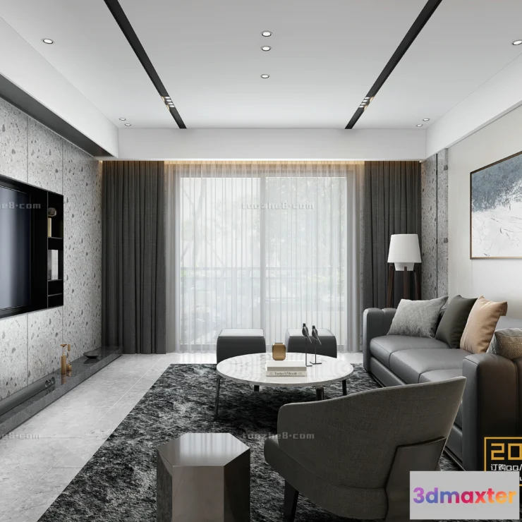 1209628 - Extension Interior - LINGVING ROOM - MODERN STYLES - 021