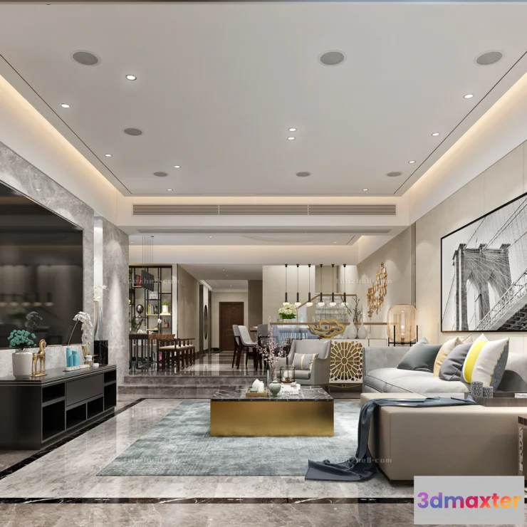 1209680 - Extension Interior - LINGVING ROOM - MODERN STYLES - 047