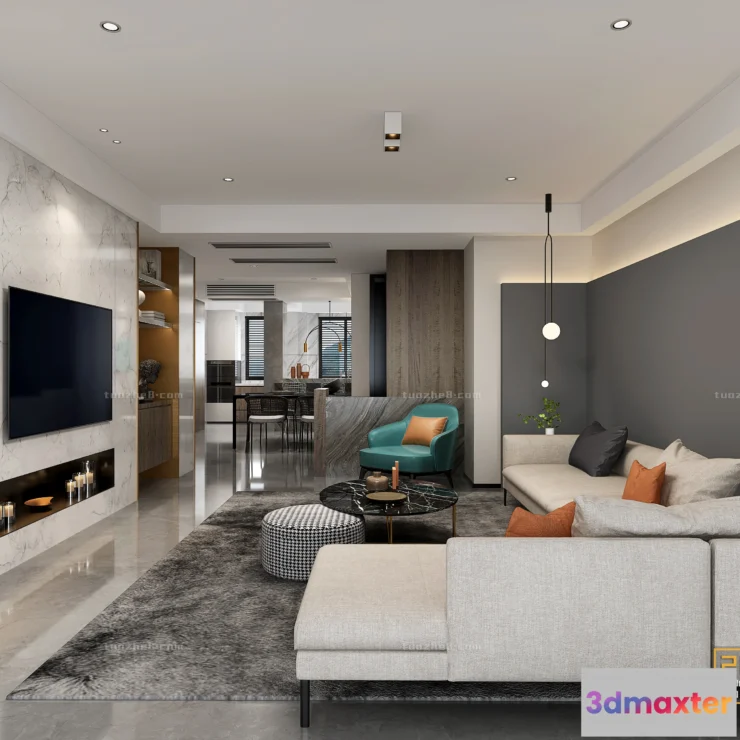 1209746 - Extension Interior - LINGVING ROOM - MODERN STYLES - 080