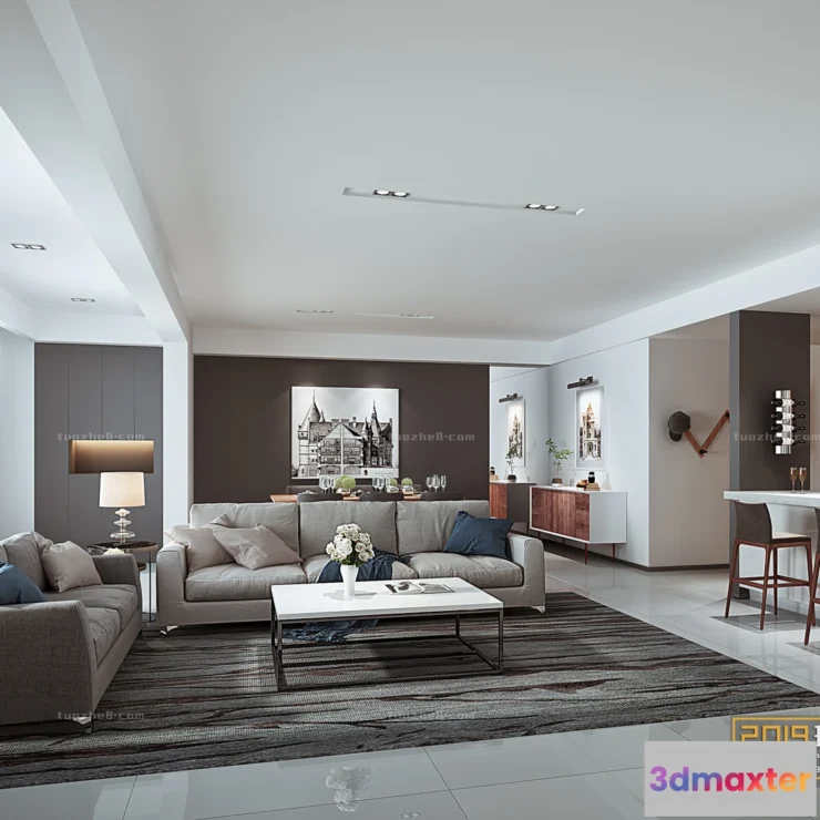 1209818 - Extension Interior - LINGVING ROOM - MODERN STYLES - 116