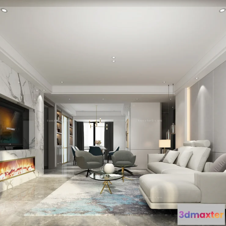1209946 - Extension Interior - LINGVING ROOM - MODERN STYLES - 180