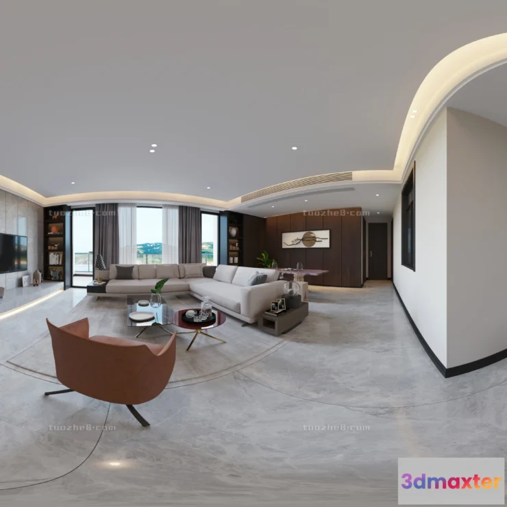 1210000 - Extension Interior - LINGVING ROOM - MODERN STYLES - 207