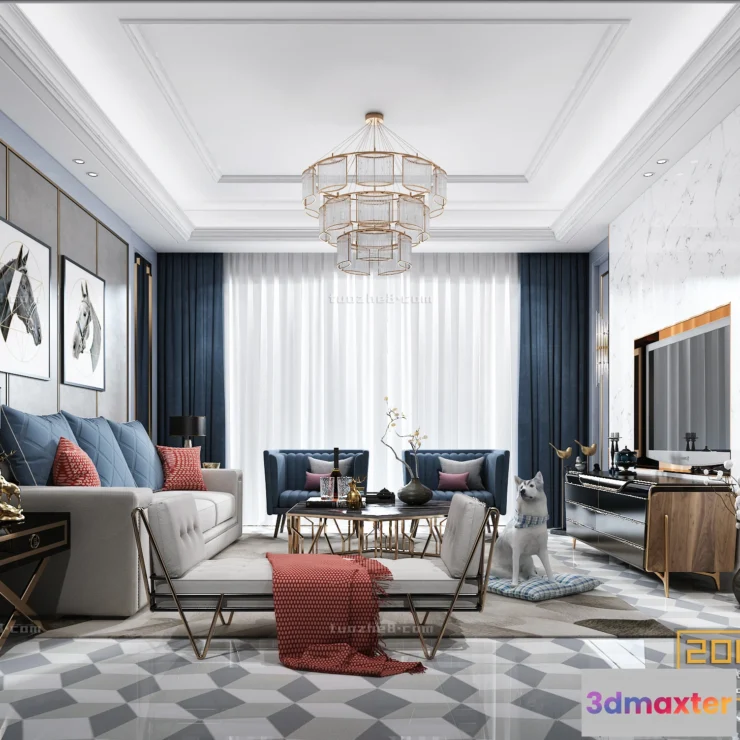 1210310 - Extension Interior - LINGVING ROOM - EUROPEAN STYLES - 007