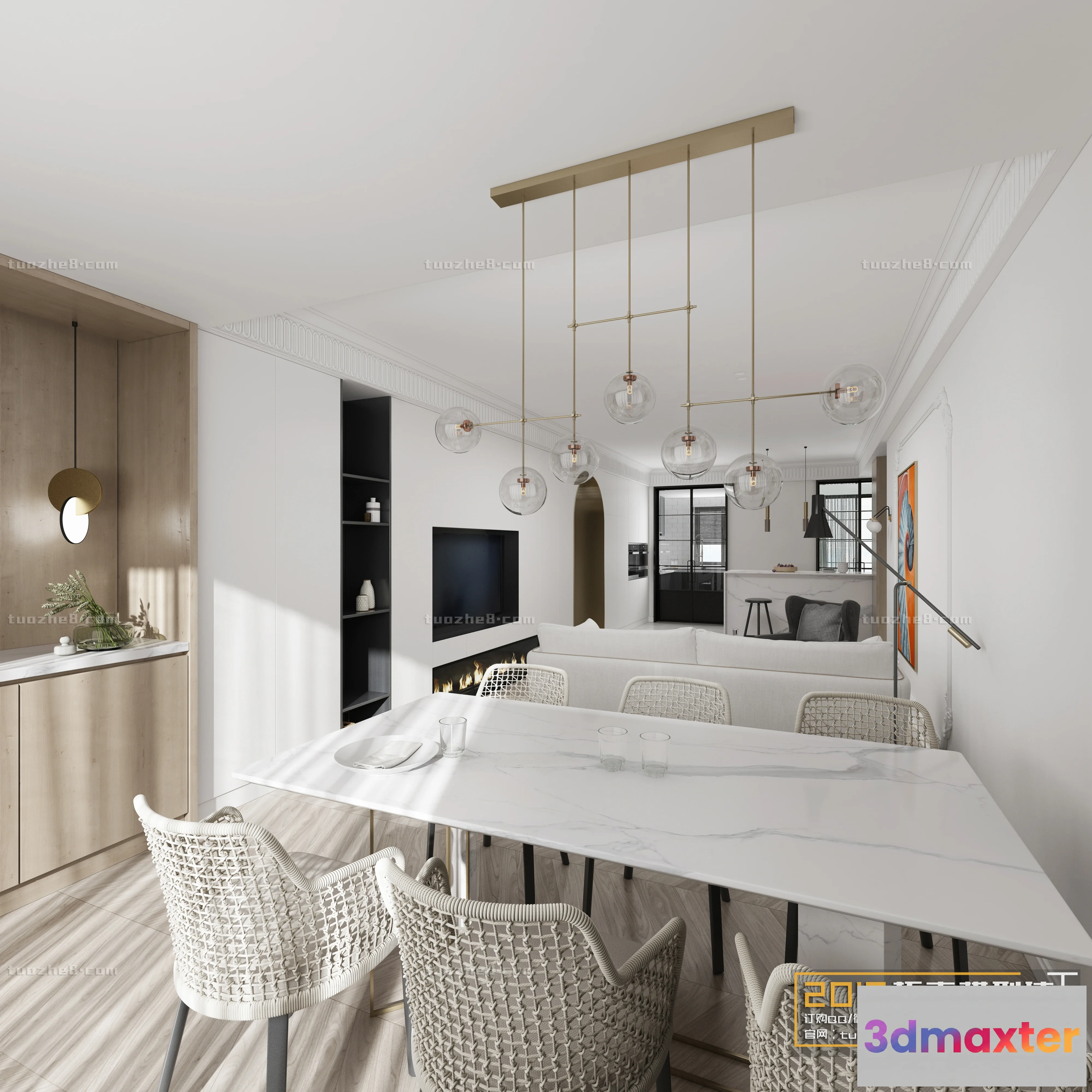 1210396 - Extension Interior - LINGVING ROOM - NORDIC STYLES - 004