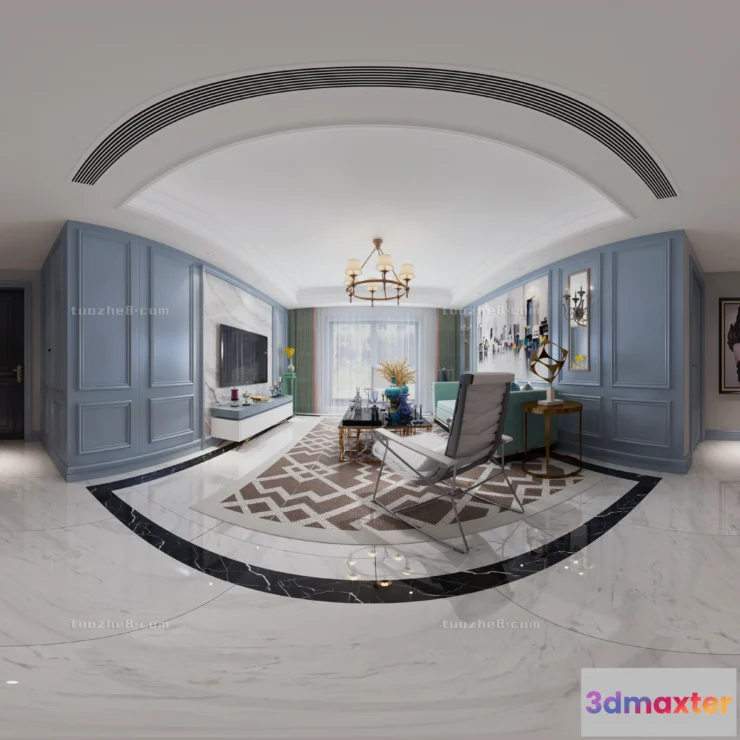 1210488 - Extension Interior - LINGVING ROOM - AMERICAN STYLES - 024