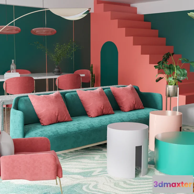 1216382 - Justeasy 20 - House Space - 01 - LIVINGROOM - Hh06