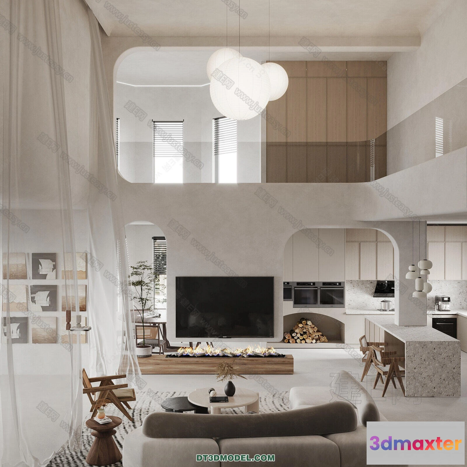 1219358 - CORONA LIVING ROOM 3D MODELS - 095