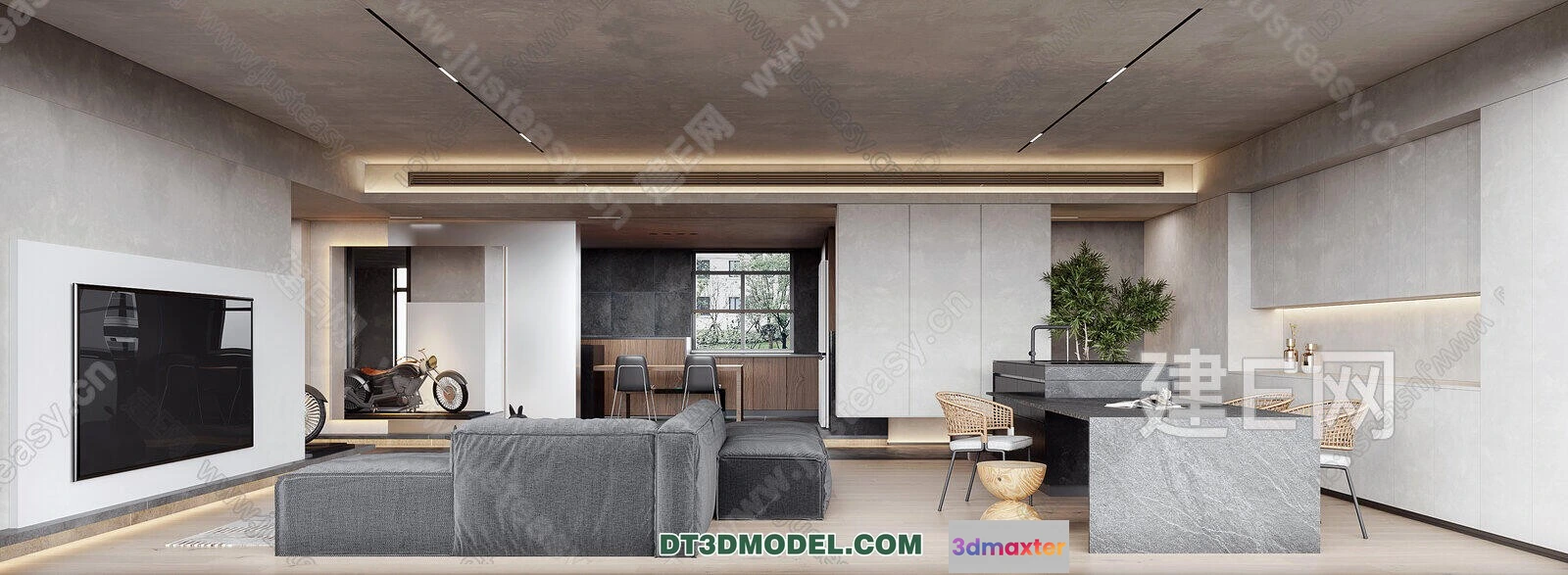 1219394 - CORONA LIVING ROOM 3D MODELS - 113