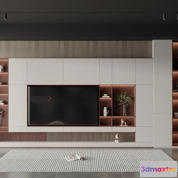 1223514 - LIVING ROOM - MODERN STYLE - 3D SCENE - 010