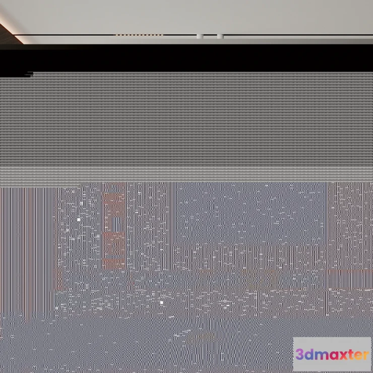 1223518 - LIVING ROOM - MODERN STYLE - 3D SCENE - 012