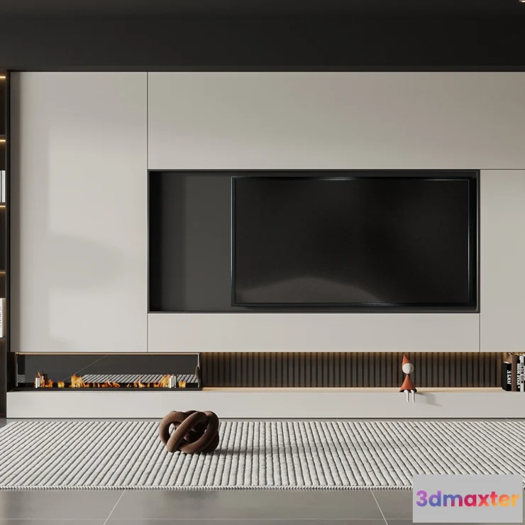 1223532 - LIVING ROOM - MODERN STYLE - 3D SCENE - 019