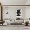 1223580 - LIVING ROOM - MODERN STYLE - 3D SCENE - 043