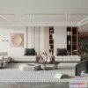 1223588 - LIVING ROOM - MODERN STYLE - 3D SCENE - 047