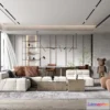 1223630 - LIVING ROOM - MODERN STYLE - 3D SCENE - 068