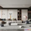 1223634 - LIVING ROOM - MODERN STYLE - 3D SCENE - 070