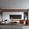 1223668 - LIVING ROOM - MODERN STYLE - 3D SCENE - 087