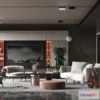 1223676 - LIVING ROOM - MODERN STYLE - 3D SCENE - 091