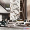 1223702 - LIVING ROOM - MODERN STYLE - 3D SCENE - 104