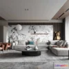 1223710 - LIVING ROOM - MODERN STYLE - 3D SCENE - 108