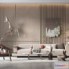 1223716 - LIVING ROOM - MODERN STYLE - 3D SCENE - 111