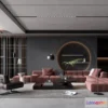 1223804 - LIVING ROOM - MODERN STYLE - 3D SCENE - 155