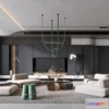 1223816 - LIVING ROOM - MODERN STYLE - 3D SCENE - 161