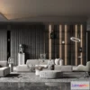 1223838 - LIVING ROOM - MODERN STYLE - 3D SCENE - 172