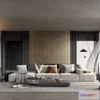 1223846 - LIVING ROOM - MODERN STYLE - 3D SCENE - 176