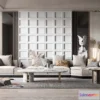 1223880 - LIVING ROOM - MODERN STYLE - 3D SCENE - 193